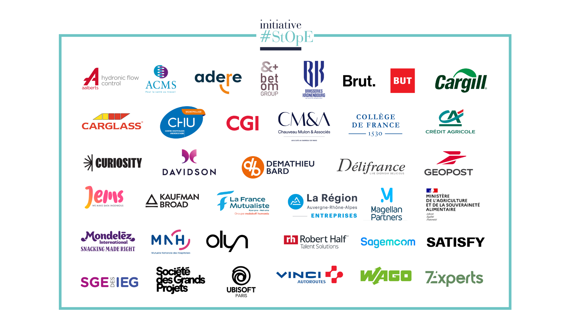 Les organisations signataires en 2026