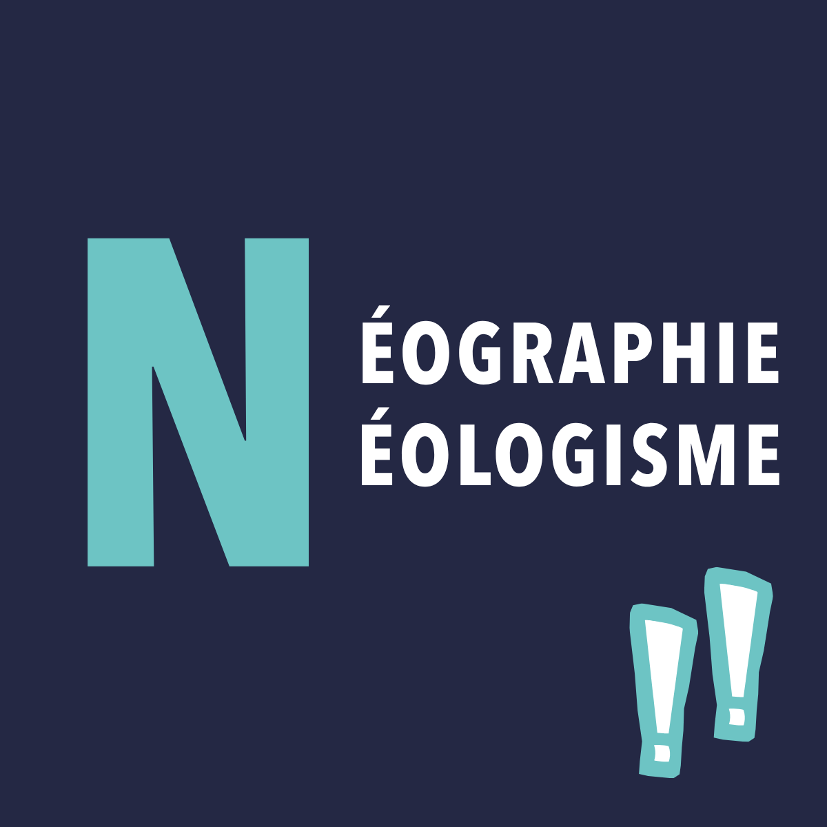 Image néographie, néologisme