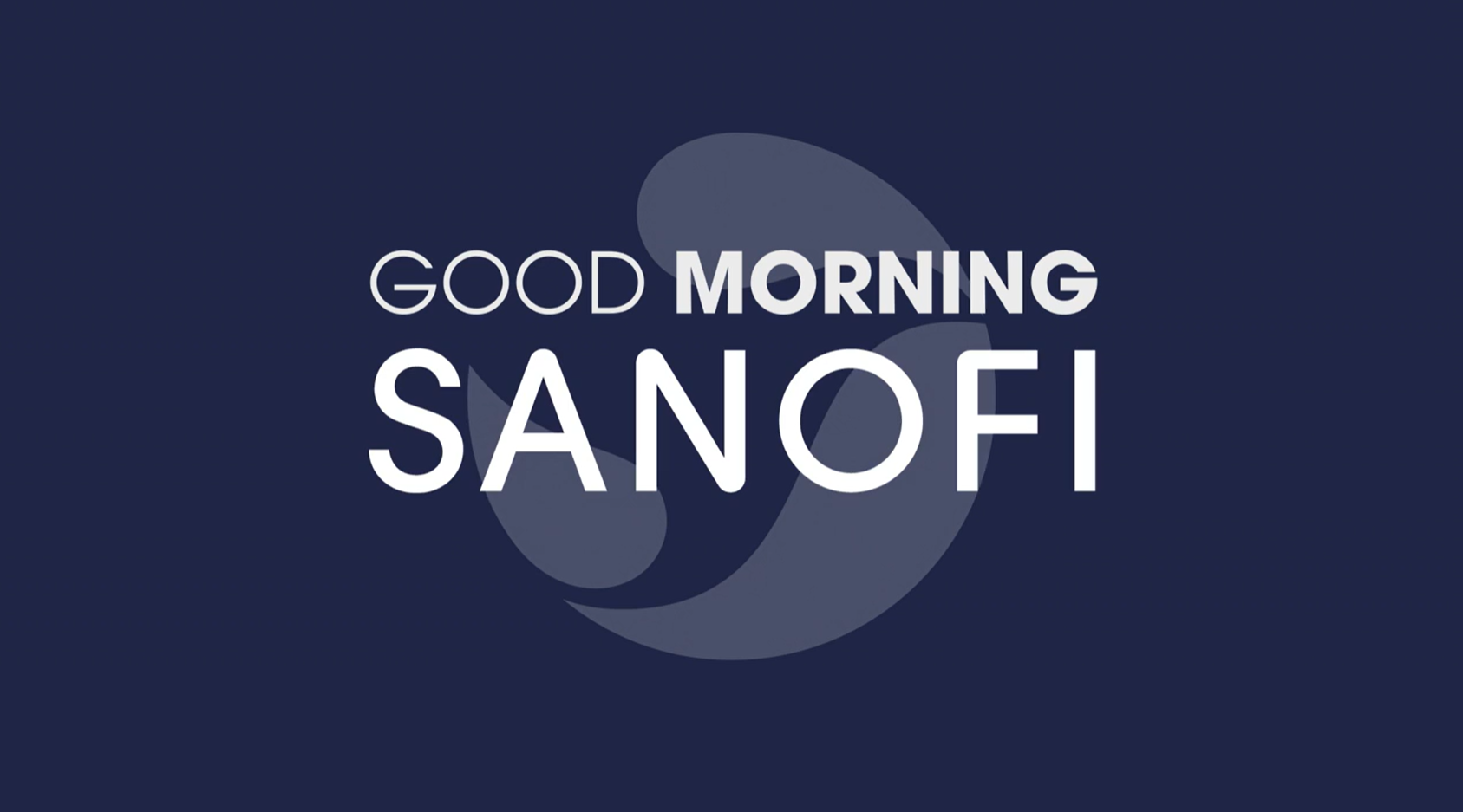 Logo du projet « Good Morning Sanofi »