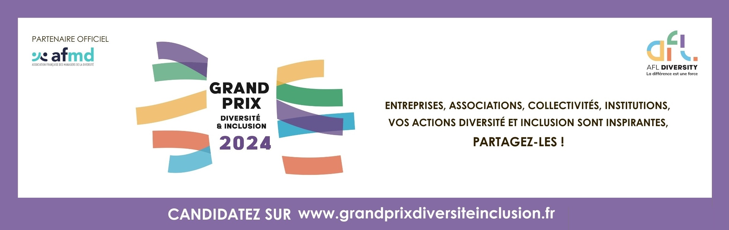 Grand prix diversité et inclusion 2024 Candidatez