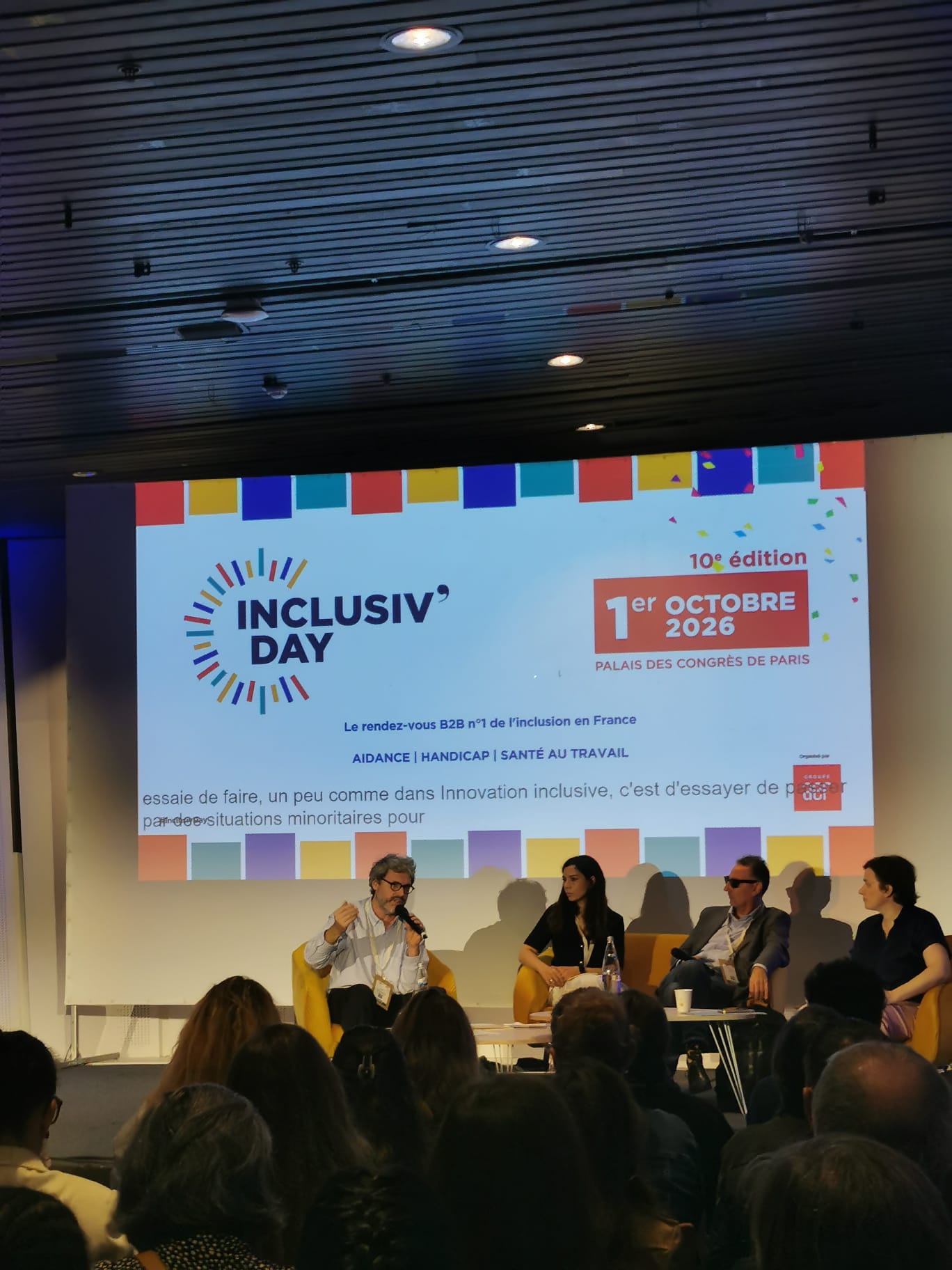 Table ronde sur l'IA avec intervention de Tanguy