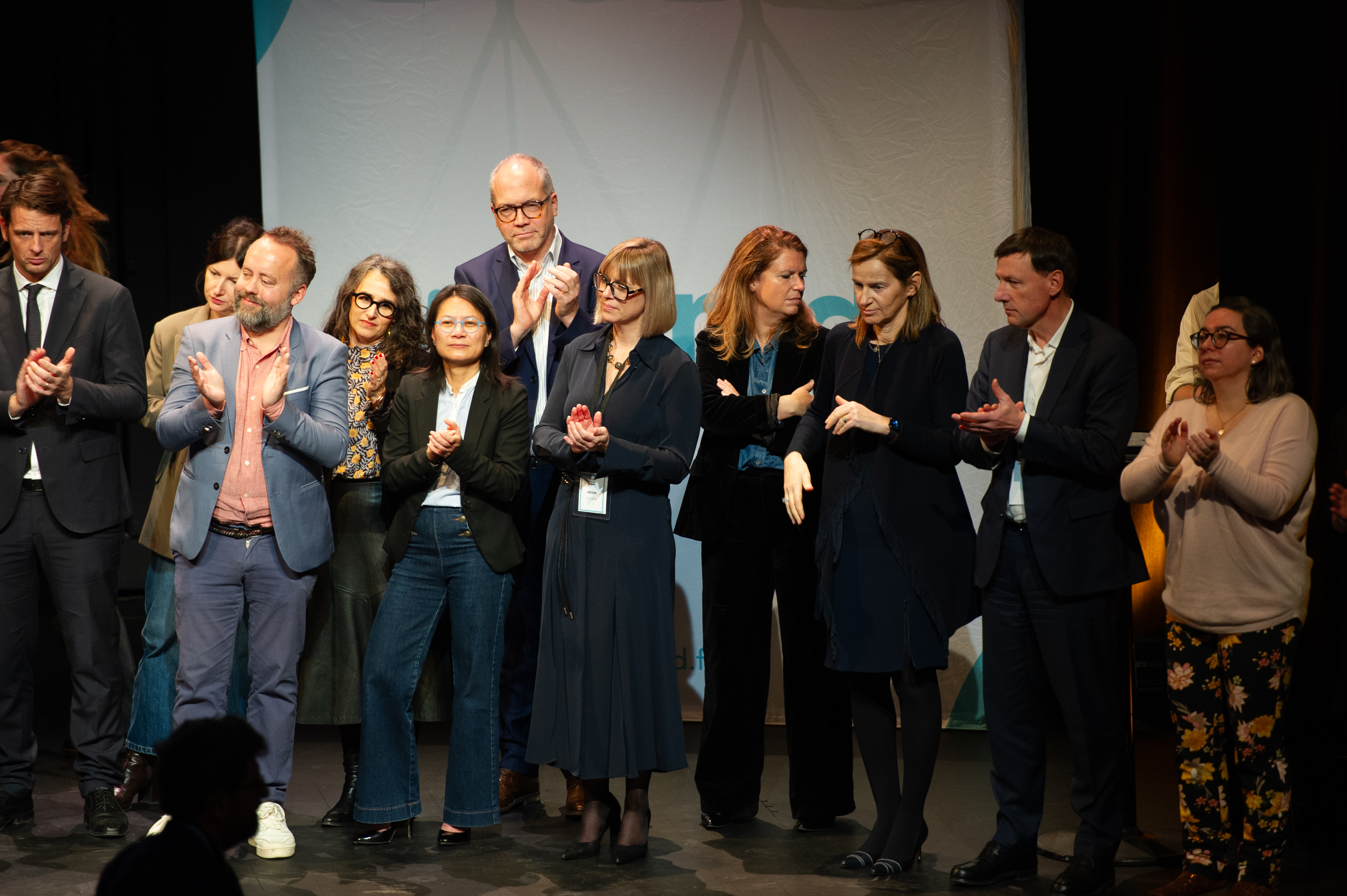 Photo des représentant·es d'un des sous-groupes