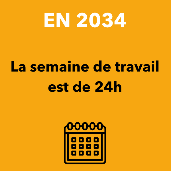 En 2034, la semaine de travail est de 24h